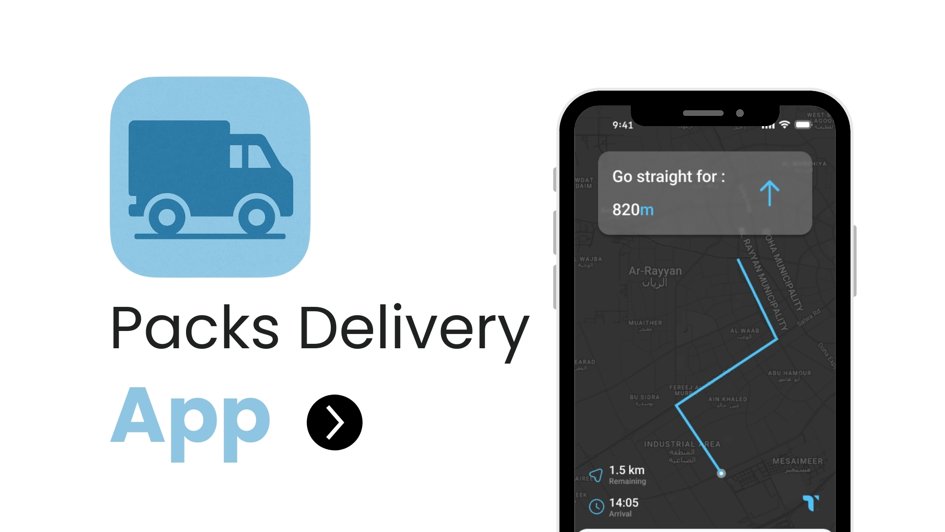 SMART PACKAGES DELIVERY APP